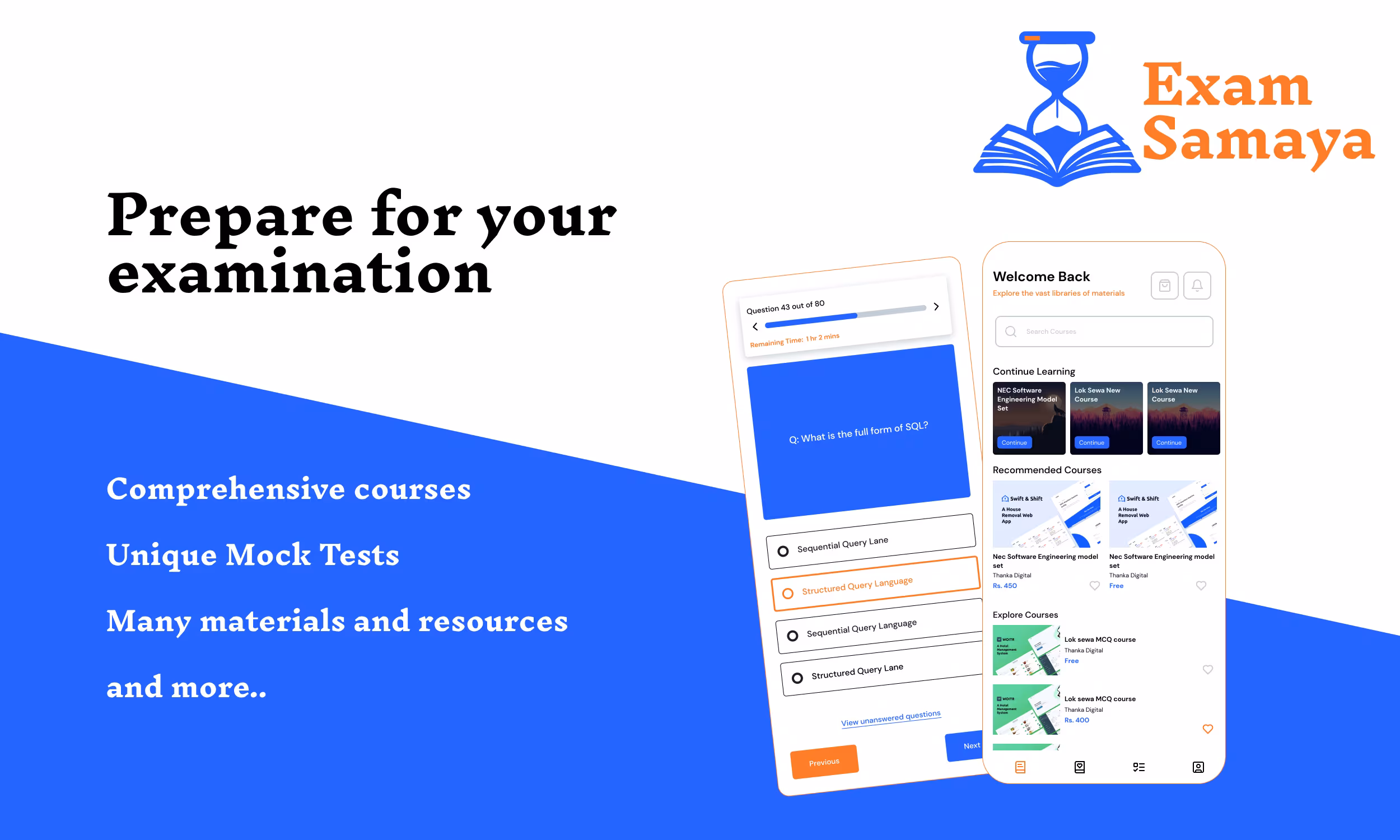 Image for Exam Samaya project